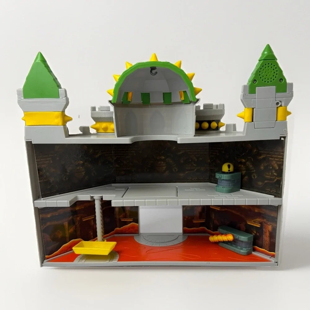 Jakks World Of Nintendo Super Mario BrosBowser's Castle. With Bowser 2019 Works